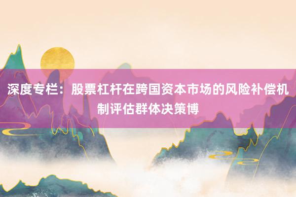 深度专栏：股票杠杆在跨国资本市场的风险补偿机制评估群体决策博